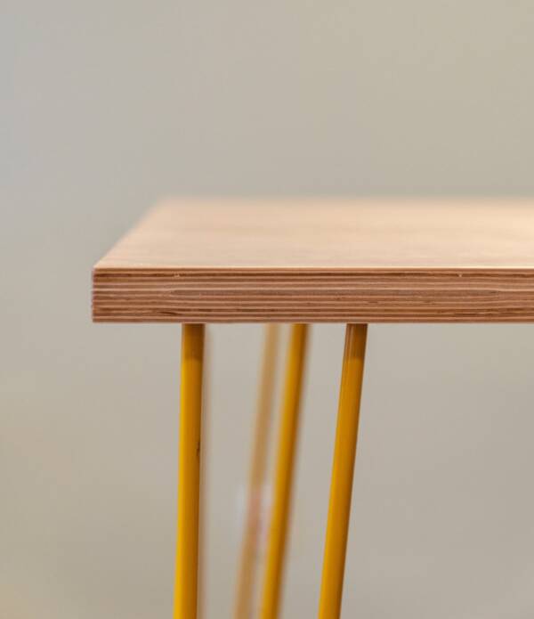 Wooden bar stool - Image 3